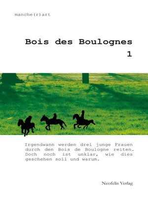 cover image of Bois des Boulognes 1